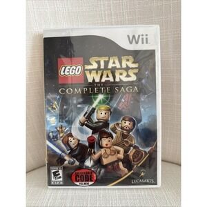 LEGO Star Wars Complete Saga - Nintendo Wii Pristine Authentic New Sealed